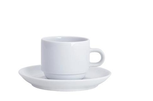Cappuccinotasse mit Untertasse Kahla System Plus mieten – 0,25 l, inkl. Reinigung
