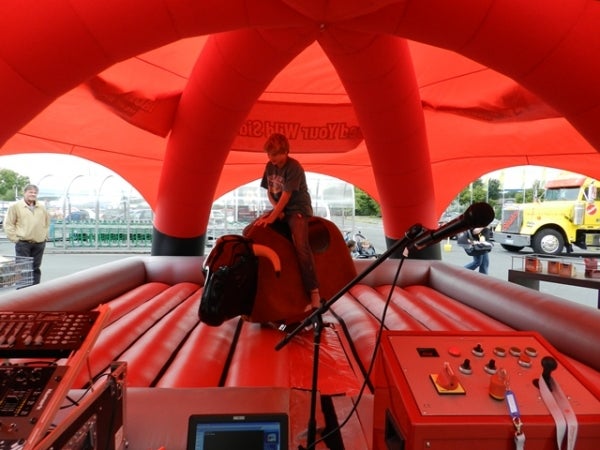 Partydome / Eventdome mieten - aufblasbare Überdachung Ø ca. 7,0 m – 3