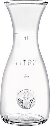 Italienische Weinkaraffe mieten – 1,0 l, inkl. Reinigung