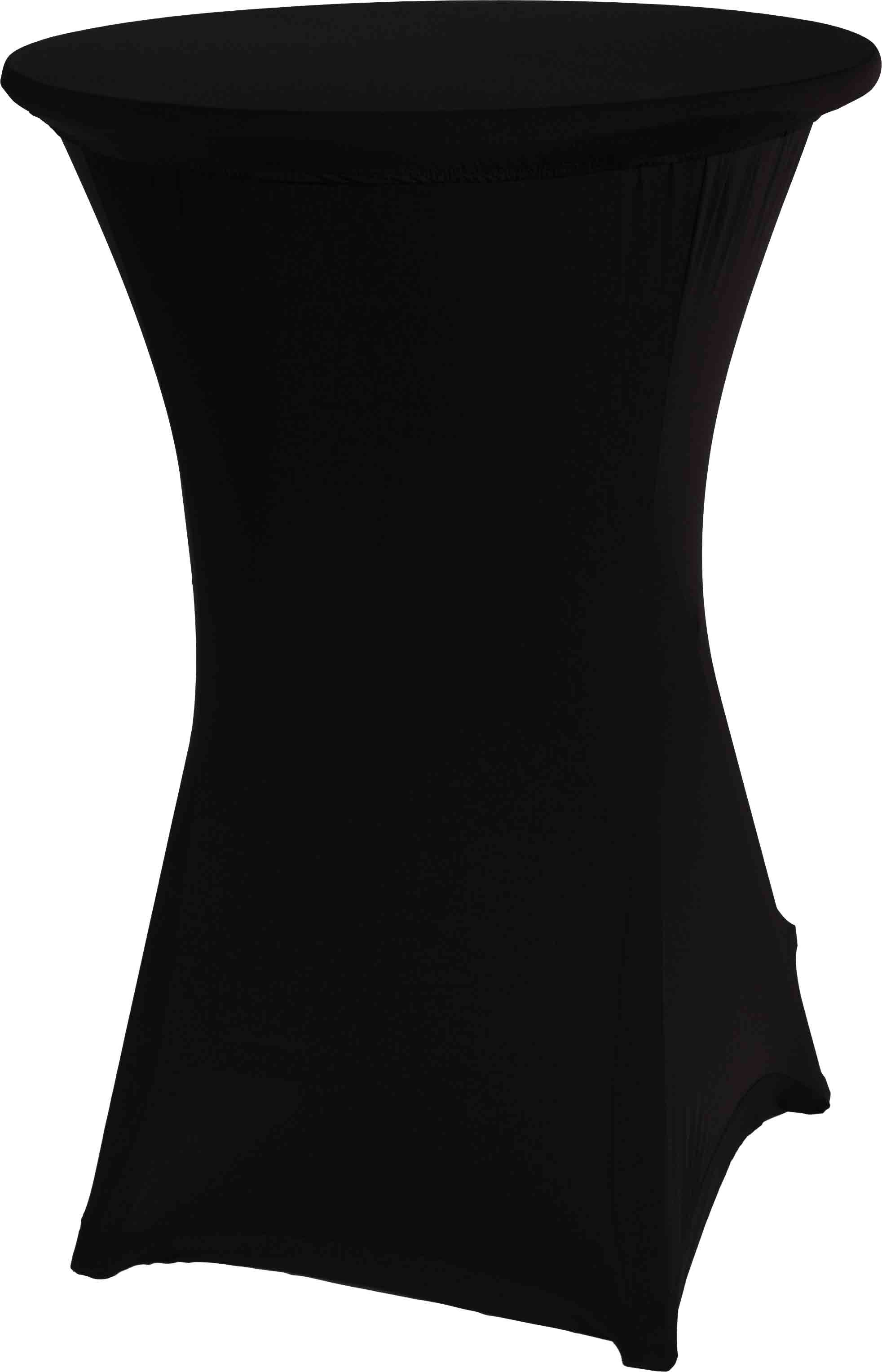 Stehtisch mit Husse mieten – Stehtisch Ø 80 cm inkl. Husse