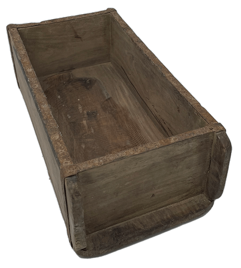 Besteckkiste Ziegelform Vintage mieten - 32 x 15 x 10 cm