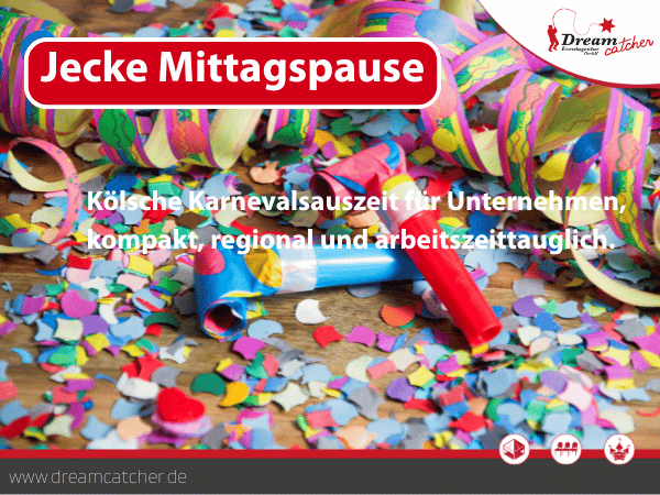 Jecke Mittagspause buchen – Karnevals-Komplettpaket für Firmen – 4