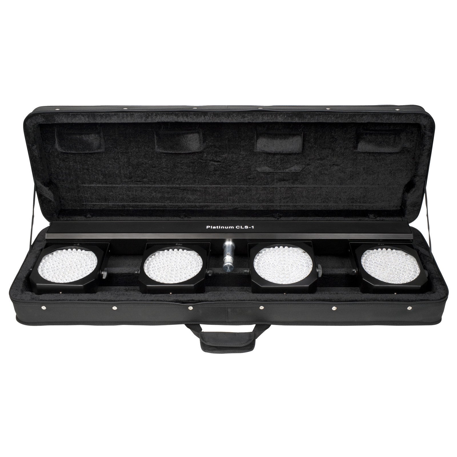Lichtanlage mieten – Lightmaxx Platinum CLS 1 LED-Lichtset mit Stativ & Fußschalter