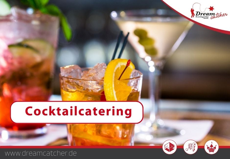 Cocktailcatering mieten – bis zu 120 Cocktails frisch gemixt vor Ort