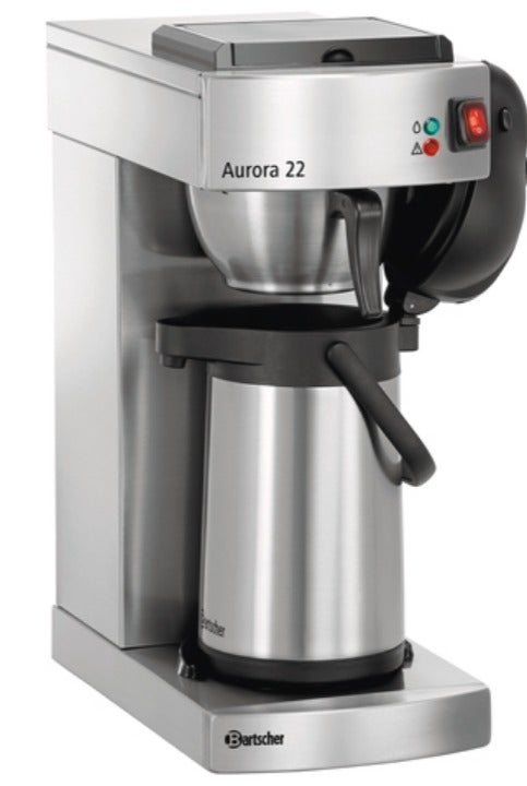 Filterkaffeemaschine mit Pumpkanne mieten – 2 Liter, inkl. Reinigung