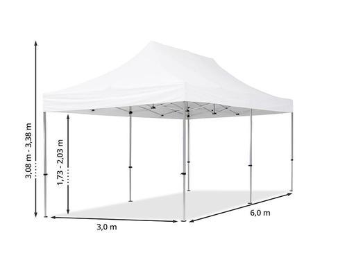 Faltpavillon 3x6 m mieten – Easy-Up Partyzelt, schnell aufgebaut – 2