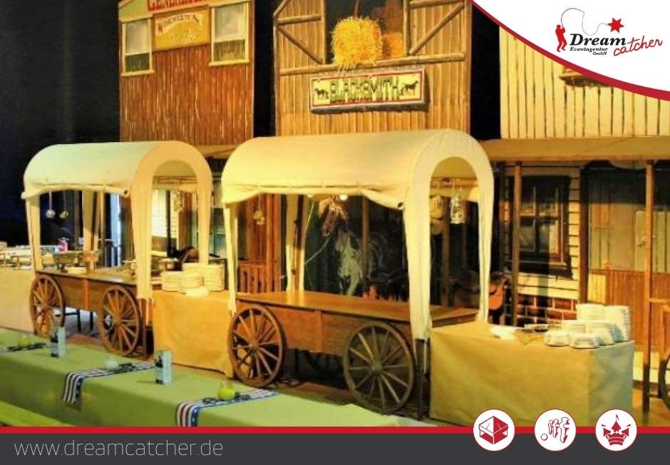 Pop-up Event Western VIP mieten – Bullriding-Komplettpaket inkl. Personal