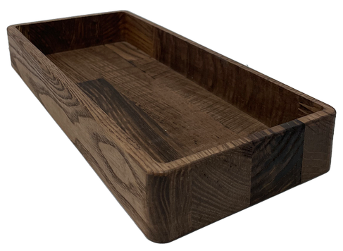 Besteckkiste aus Holz mieten - 30 x 13 x 5 cm - Bestecksortierer