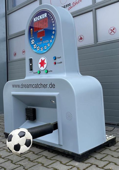 Schusskraftautomat mieten – Powerkick Fußball-Speedmessung für Events – 4