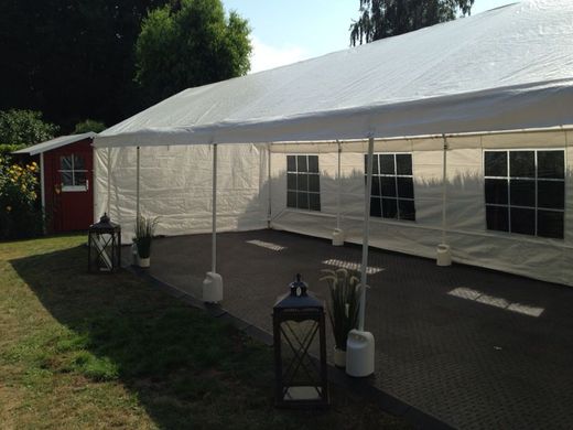 Partyzelt mieten 3 x 6 m - PVC-Festzelt inkl. Seitenwänden – 3