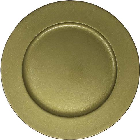 Platzteller gold Ø 33 cm mieten – inkl. Reinigung