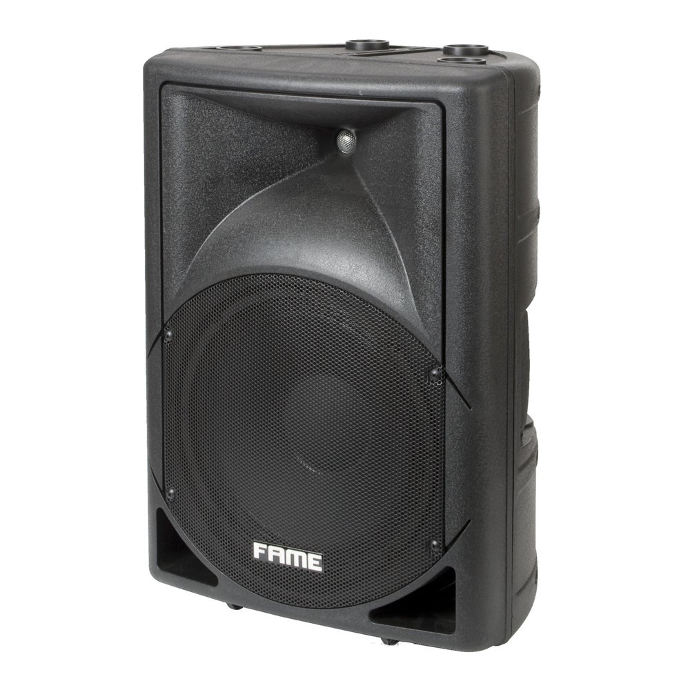 Aktivboxen mieten – Fame PS 8 MKII Beschallungsanlage inkl. Stativen & Kabeln
