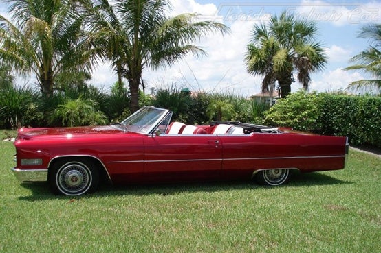 Oldtimer Cadillac DeVille Convertible Cabrio-Limousine mieten