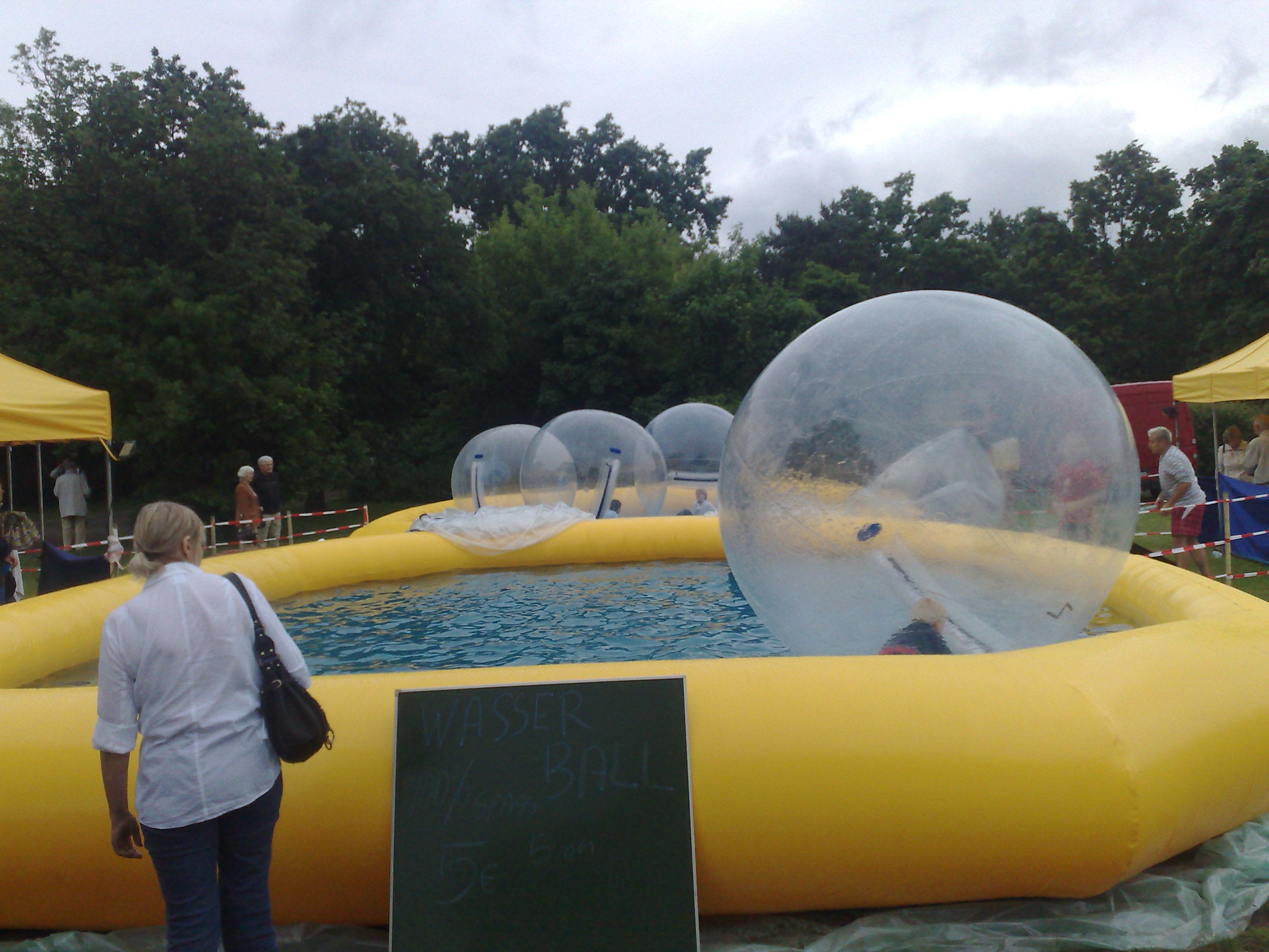 Wasserlaufbälle inkl. Pool mieten – 2