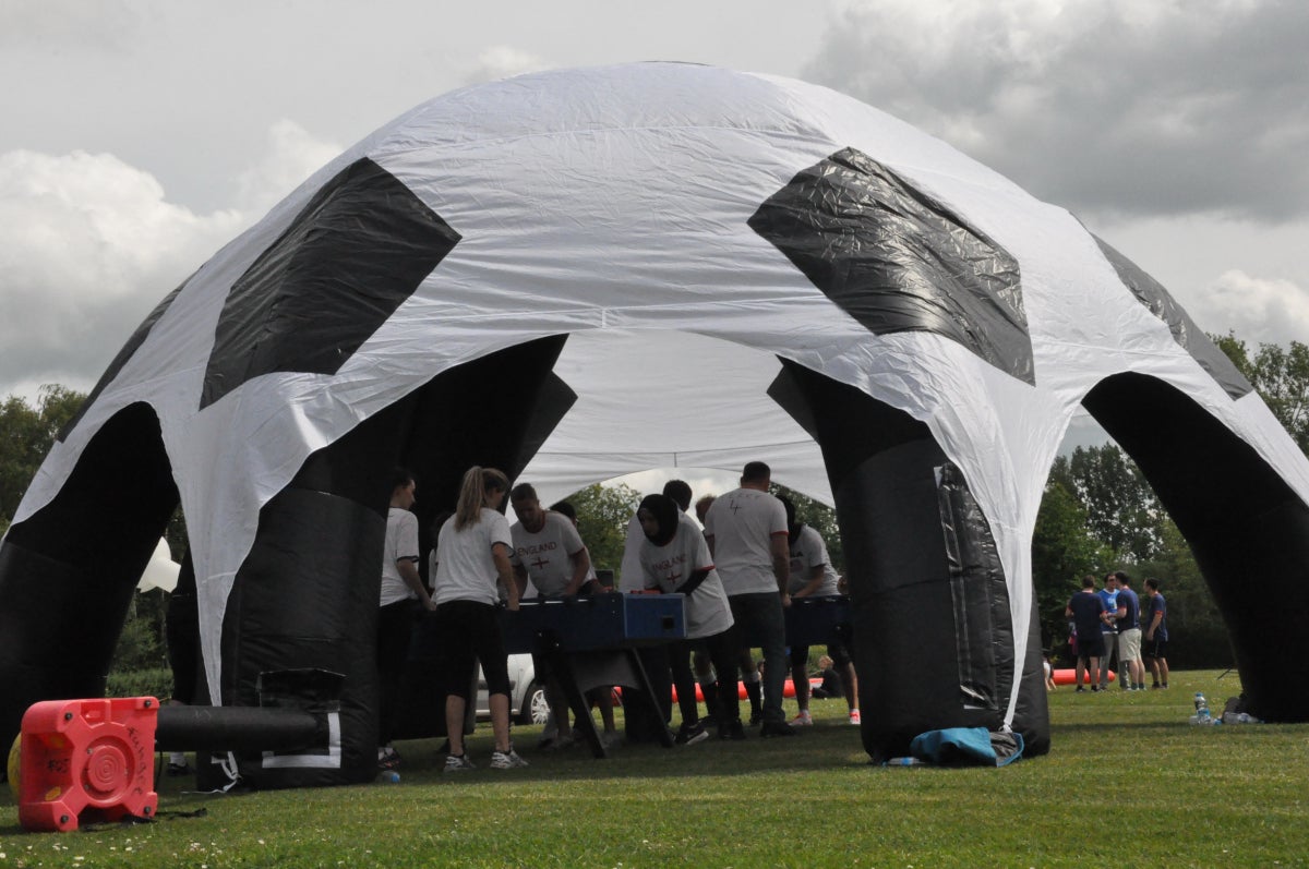 Air-Dome - aufblasbares Zelt - Rundzelt mieten – 3