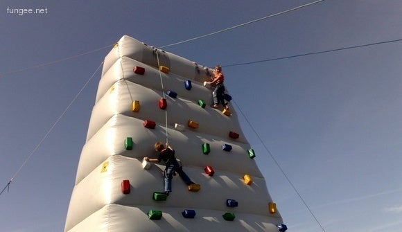 4in1 Bungee Trampolin + Kletterwand mieten – 3