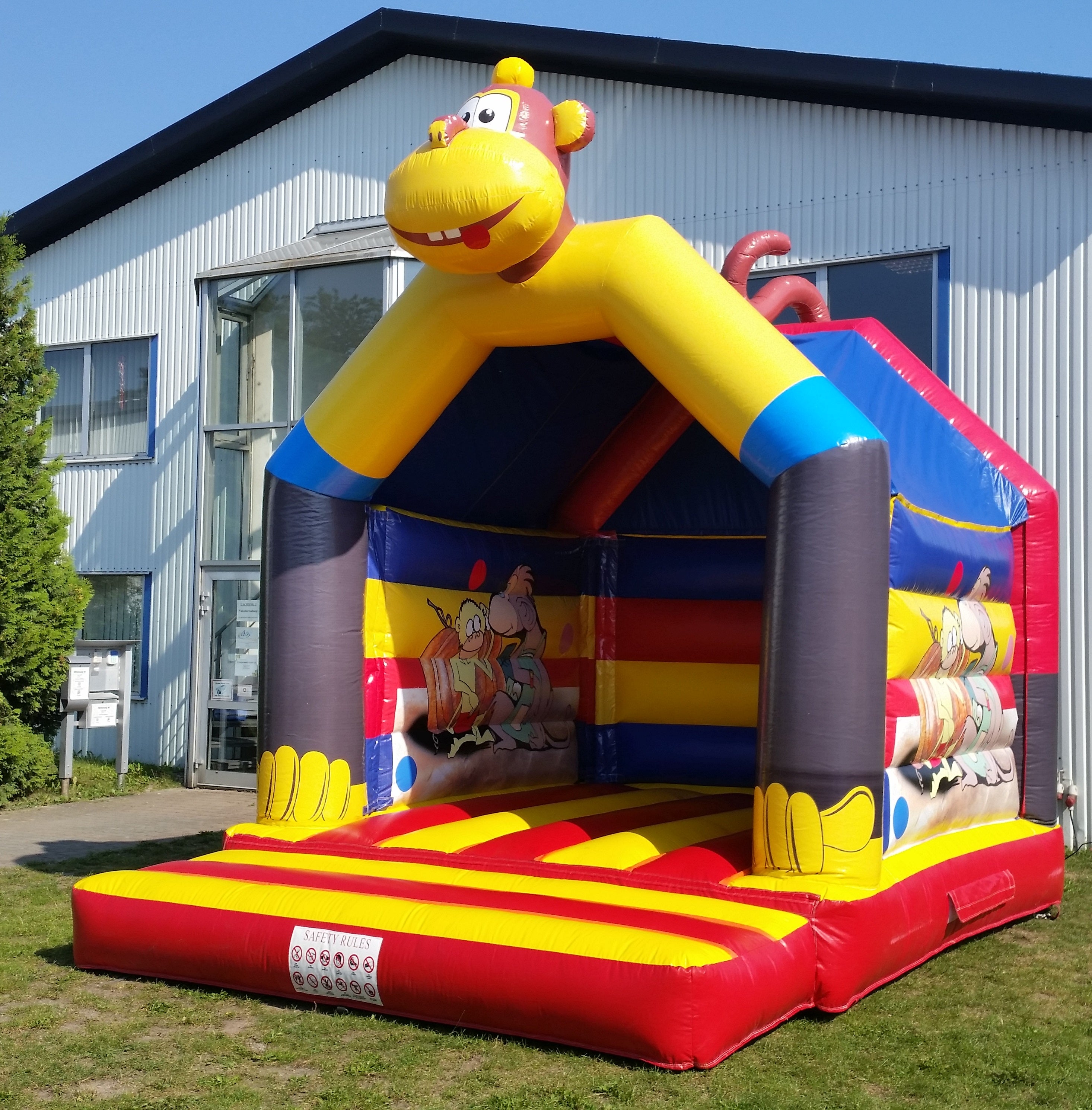 Kombipaket - Trampolin + Hüpfburg mieten – 2