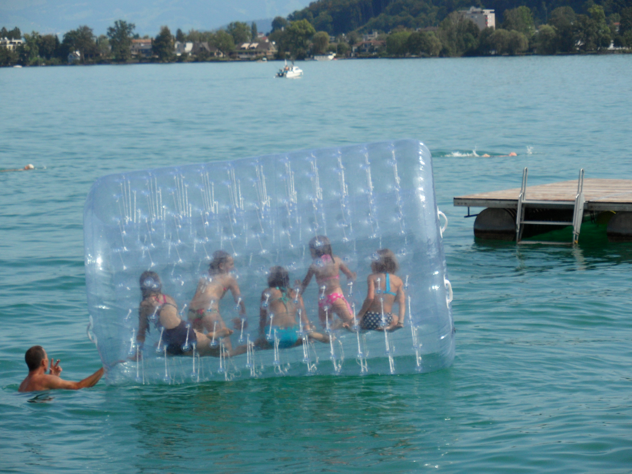 Wasser Zorbing Wasser Rad mieten bei Axess