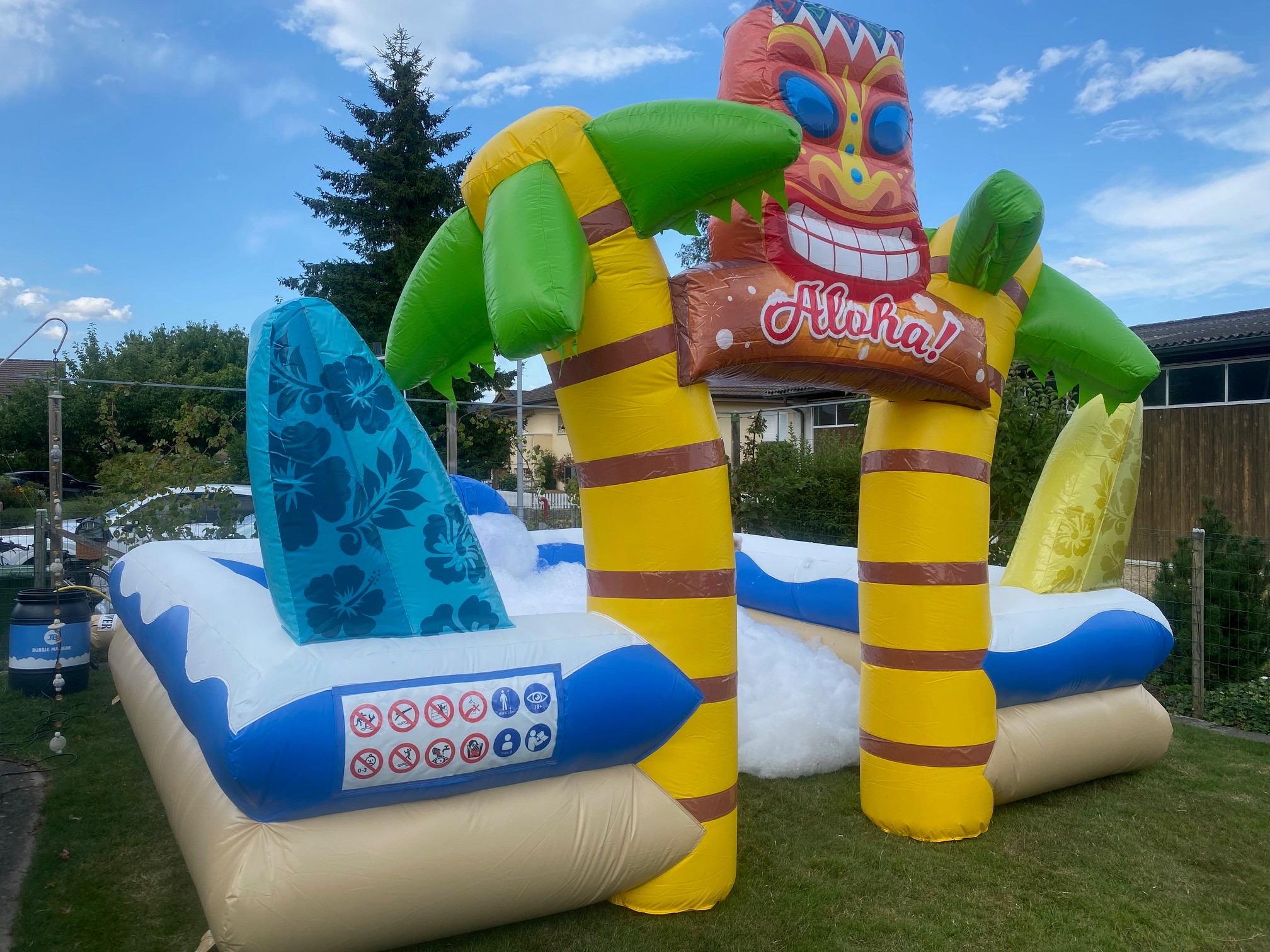 Hawaii Schaumparty mieten bei Axess