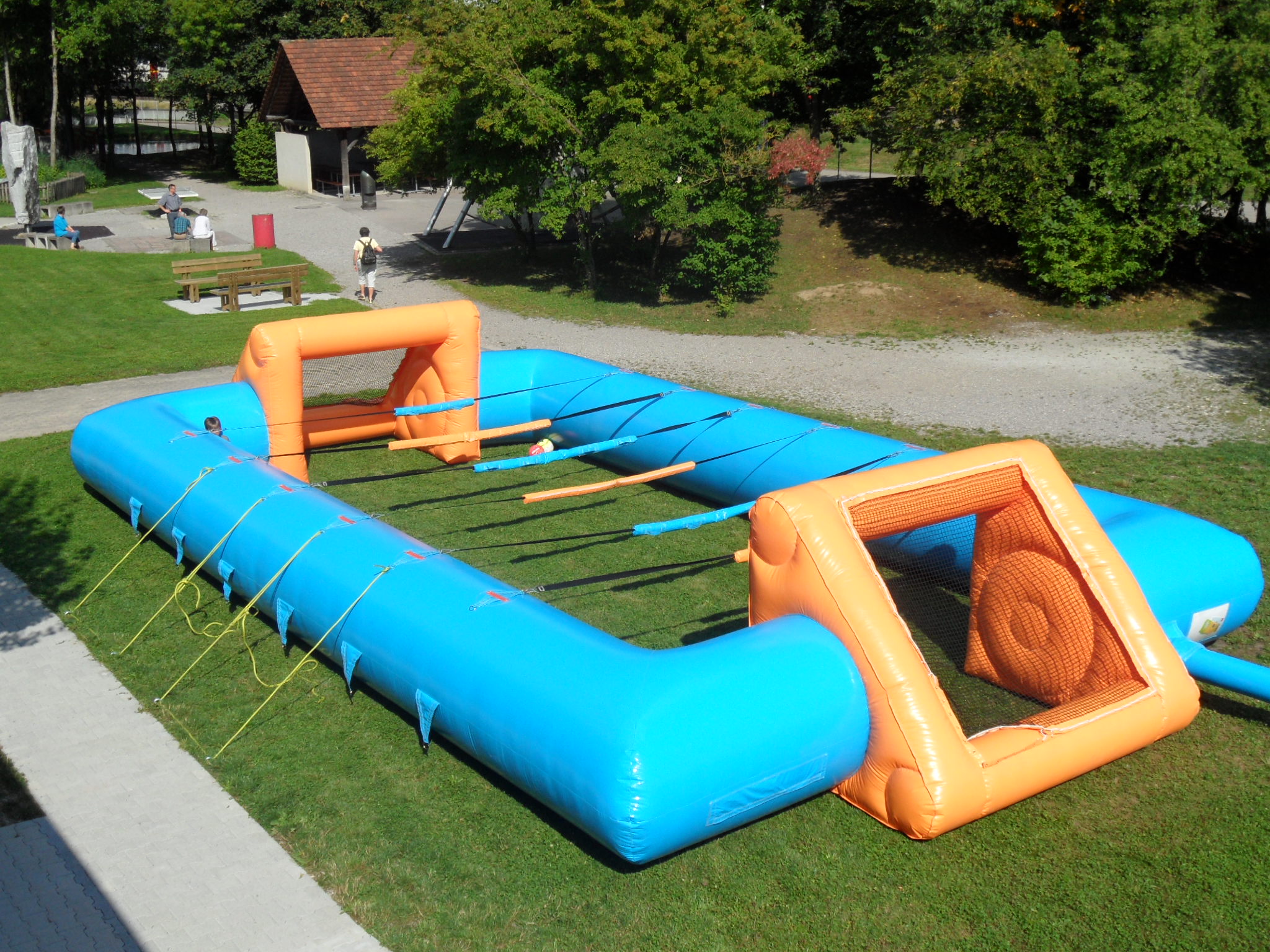 Human Fussball Kicker mieten bei Axess