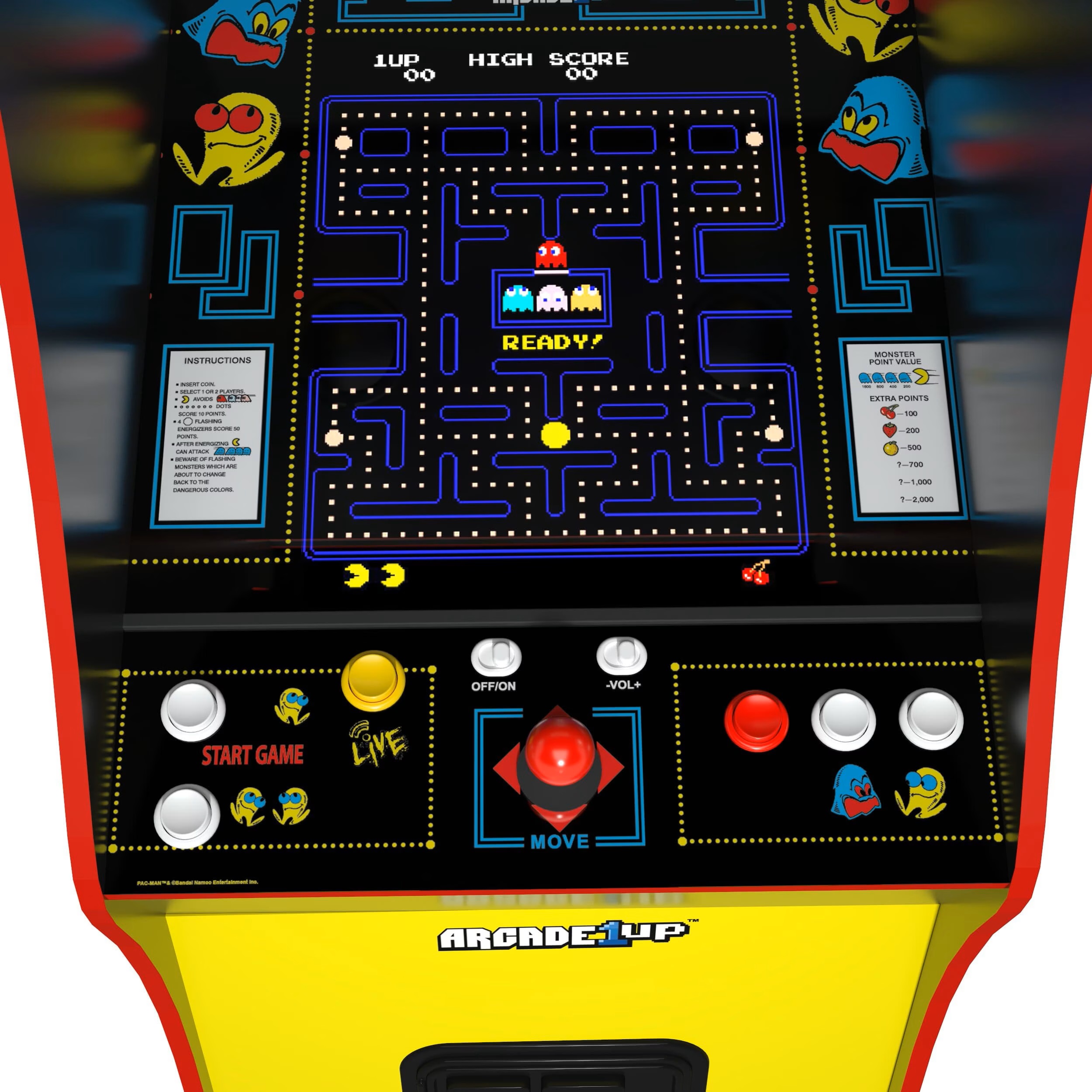 Pac Man Spielautomat mieten bei Axess