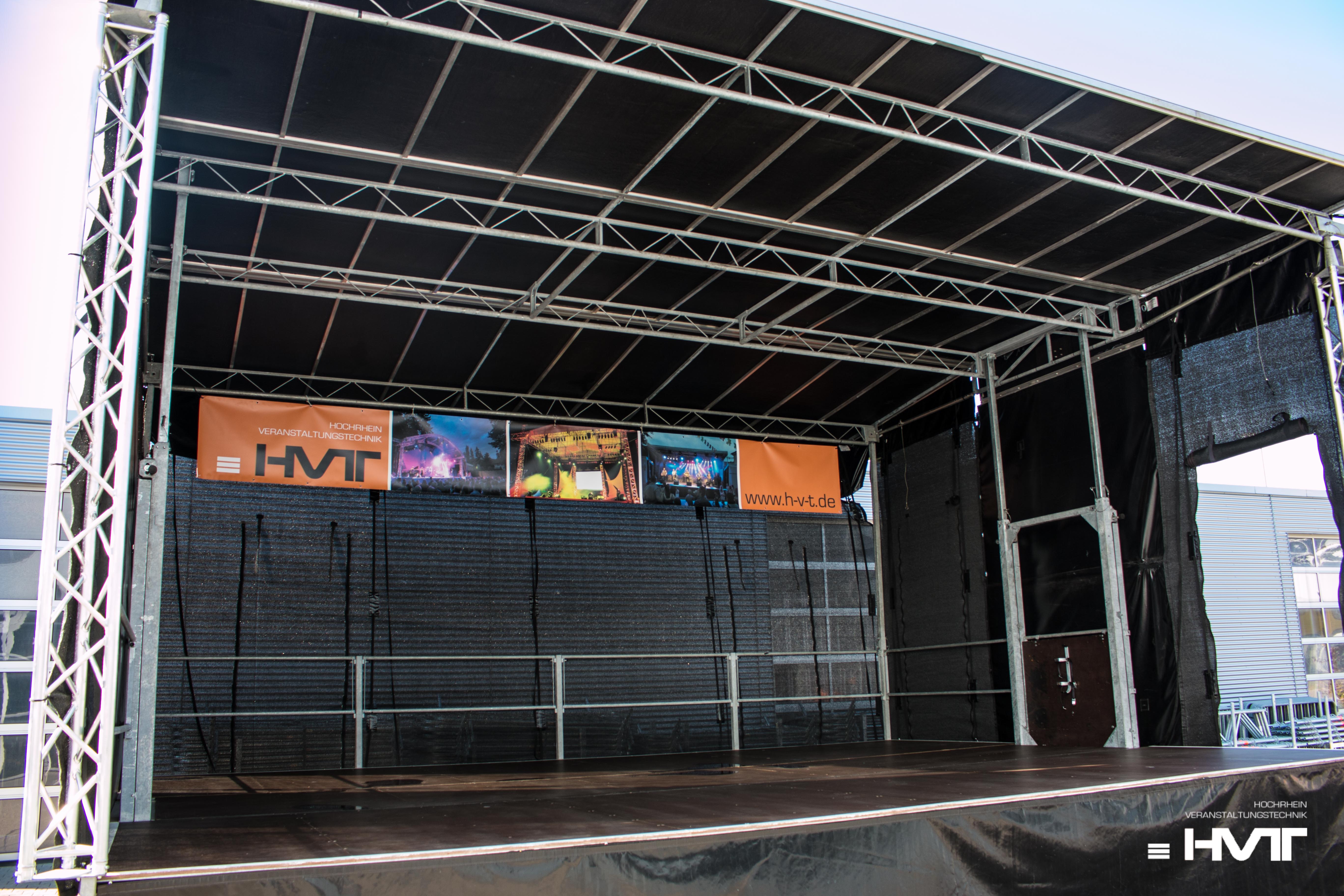 EcoStage Trailerbühne mieten – 8x6m, schneller Aufbau – 2