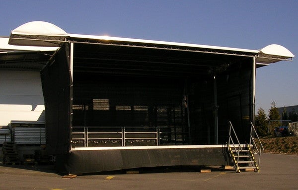 Mobile Bühne FreeStage Medium 1.4 mieten – 8x6m – 2
