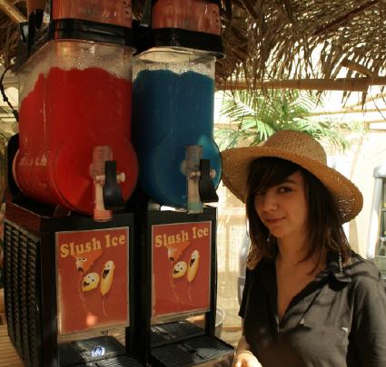 Slush Eis Maschine inkl. Zubehör für 300 Portionen
