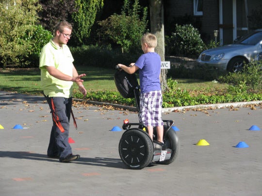 Segway Parcours / Segways mit Parcours für Events buchen