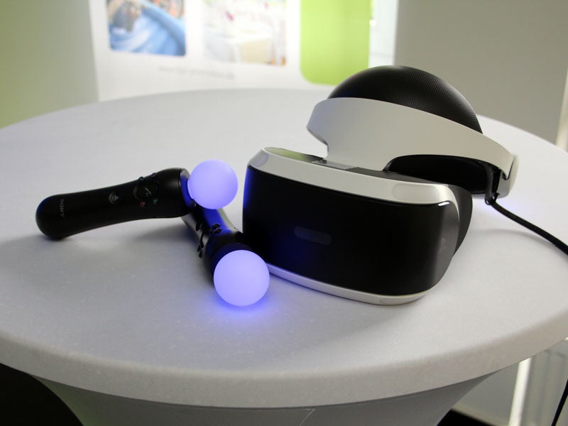 Spielstation mit Gamingkonsole und VR-Brille für Events mieten – 3