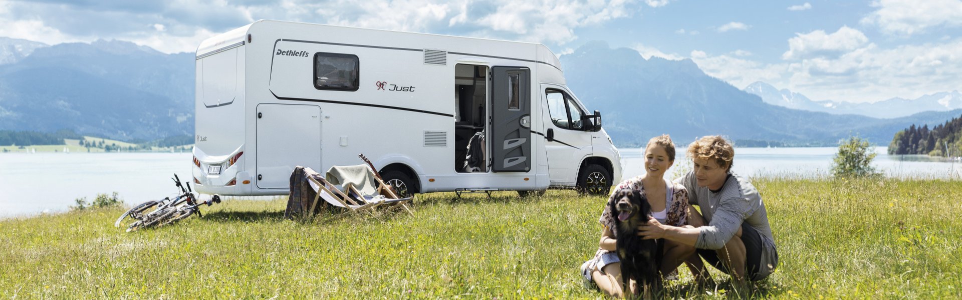 Teilintegriertes Wohnmobil mieten – komfortabel reisen