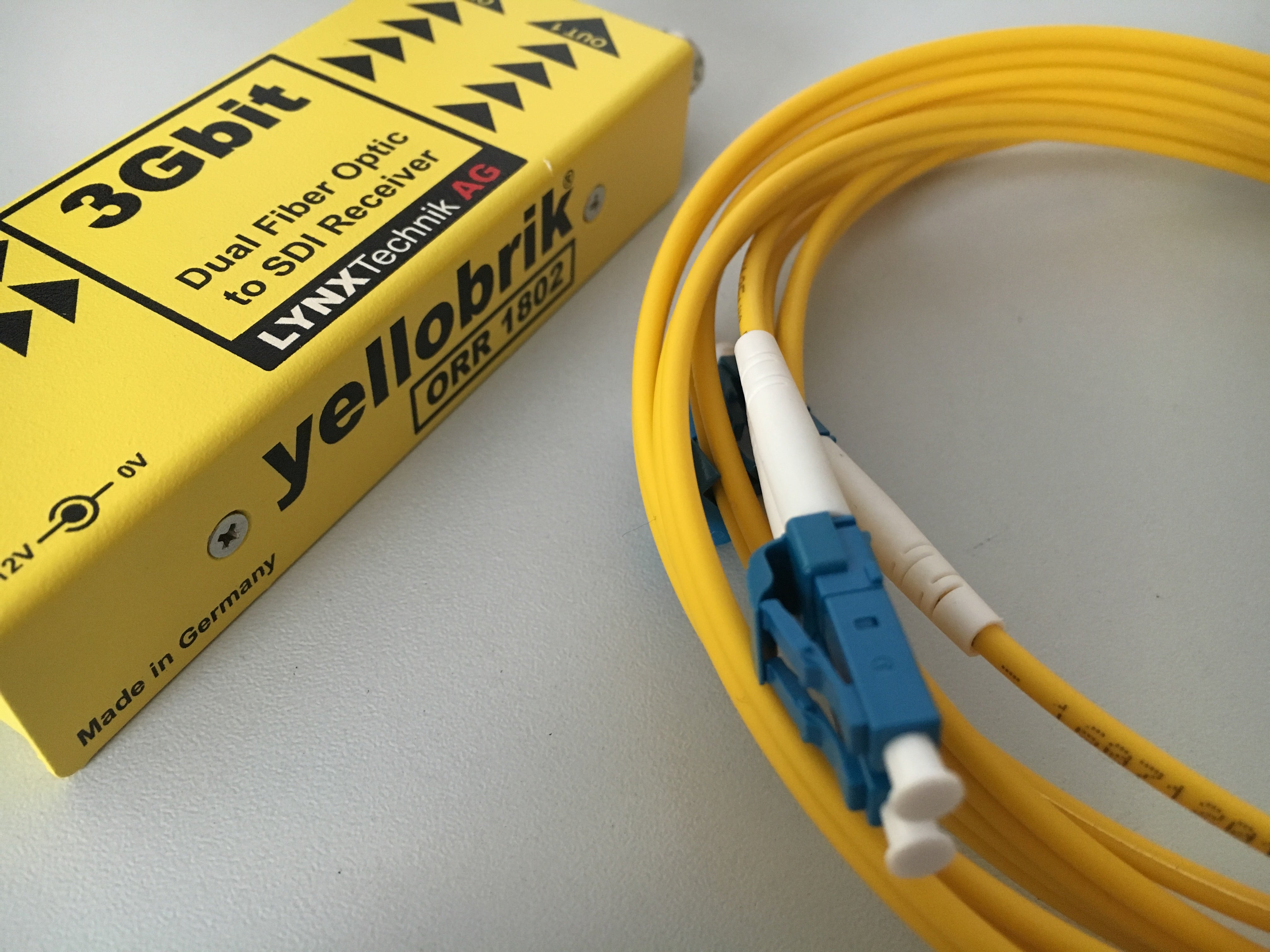 Glasfaser-Übertragung mieten – Full-HD Langstrecke bis 150 m – 3