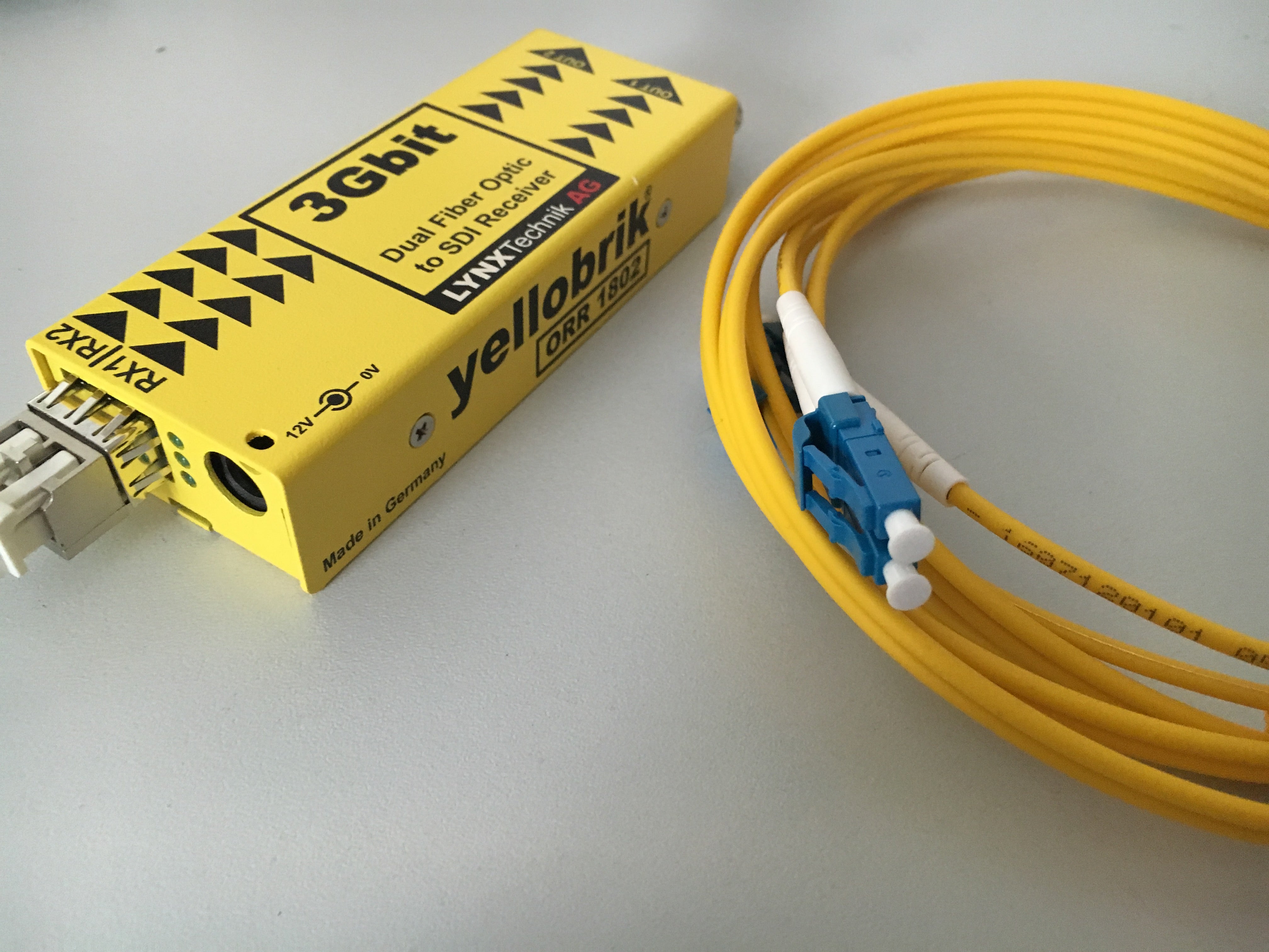 Glasfaser-Übertragung mieten – Full-HD Langstrecke bis 150 m – 2