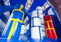 Hüpfburg Ritterburg mit Dach mieten – für bis zu 10 Kinder – 3