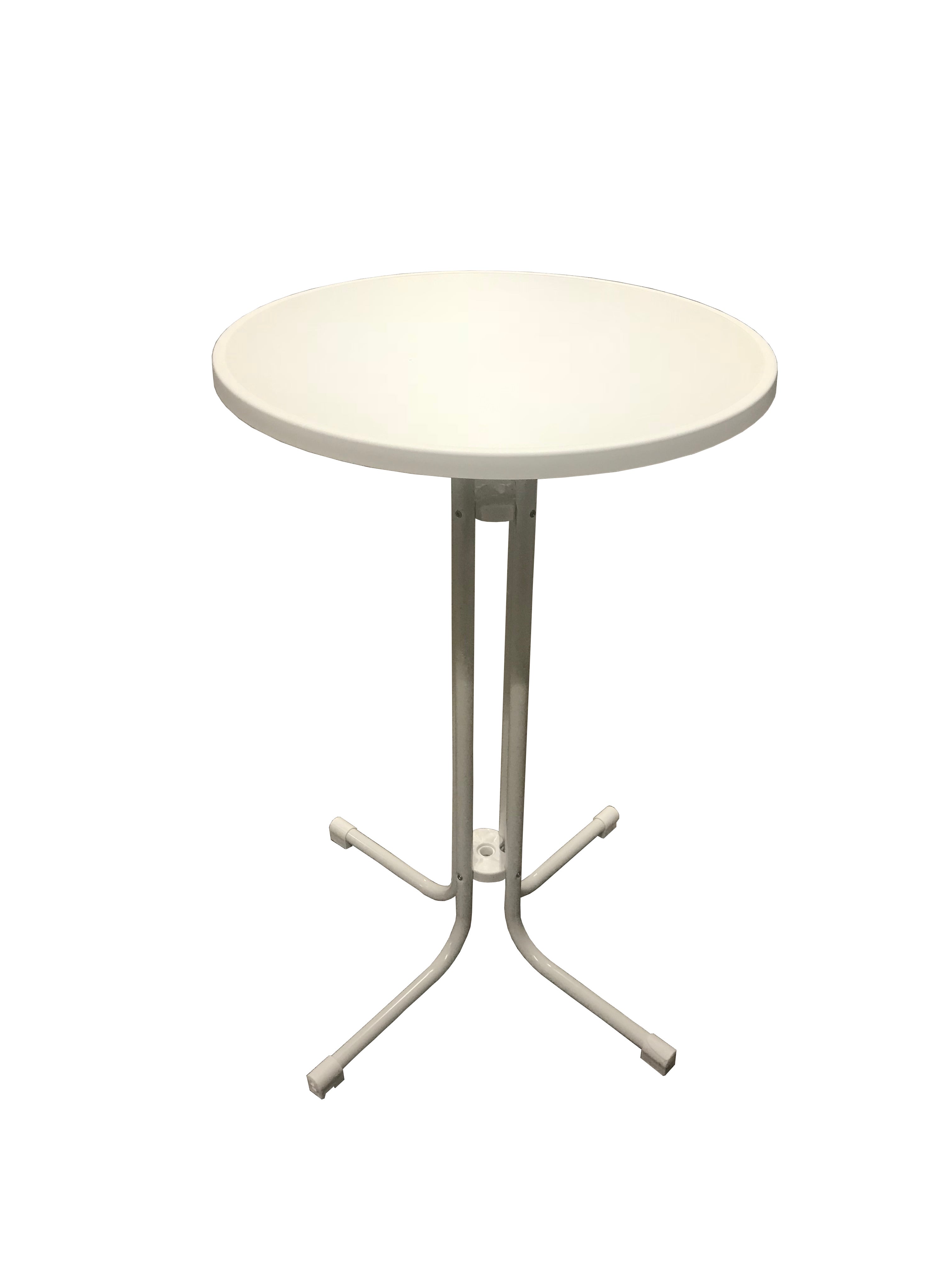 Stehtisch mieten – Kunststoff-Stehtisch 70 cm, wetterfest