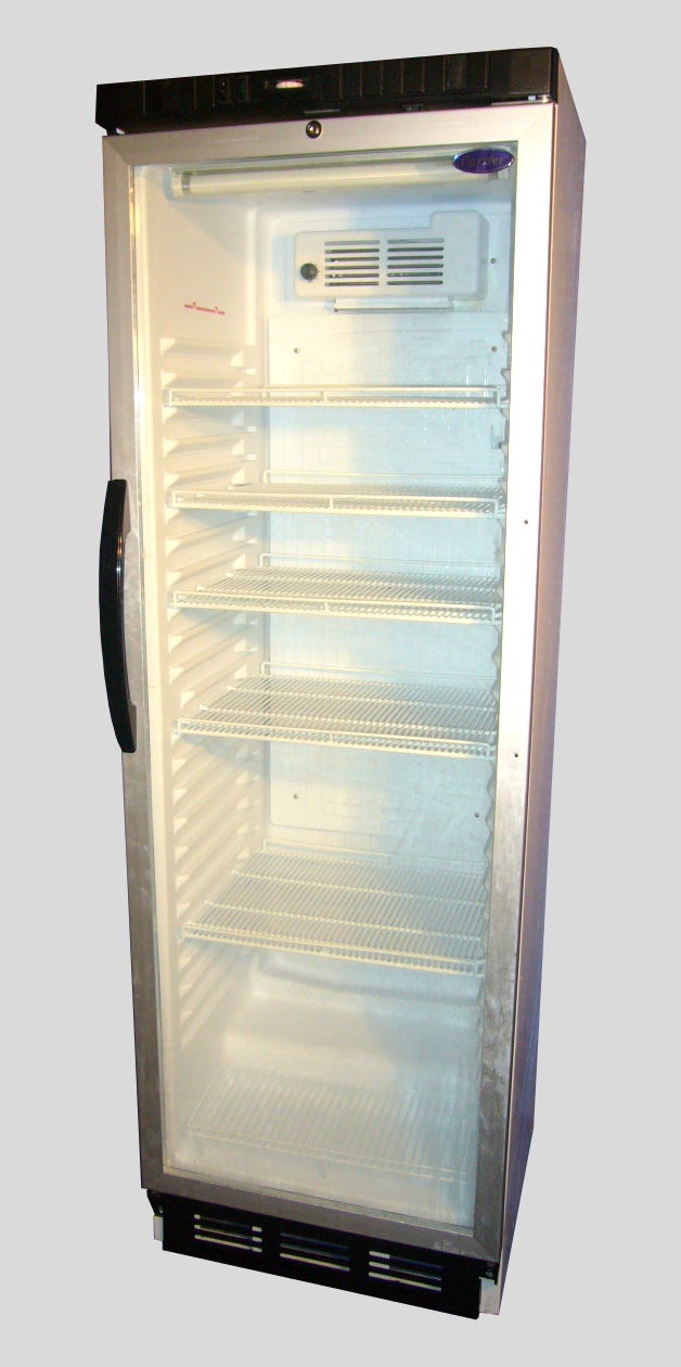 Flaschenkühlschrank mit Glastür mieten – Gastro-Kühlschrank