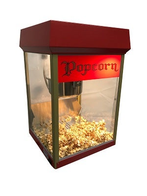 Popcornmaschine mieten – 8 oz Profi-Maschine für Events