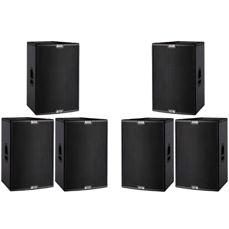 Partyanlage mieten – dB Technologies Sigma System 7600 Watt für bis zu 1000 Gäste