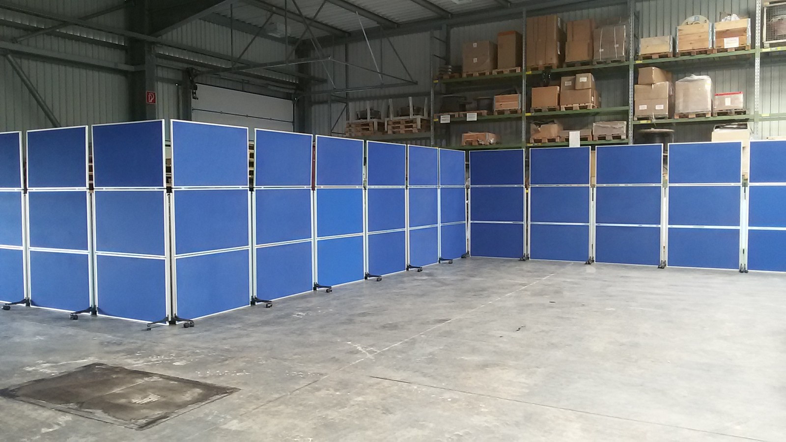 Stellwand (Version Sichtschutz) Bodentief und 230cm Hoch mieten in Wes