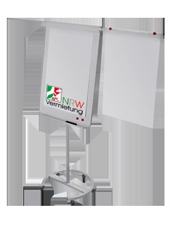 Mobile Flipchart (Profi-/ Luxus Flipchart) magnetisch und beschreibbar
