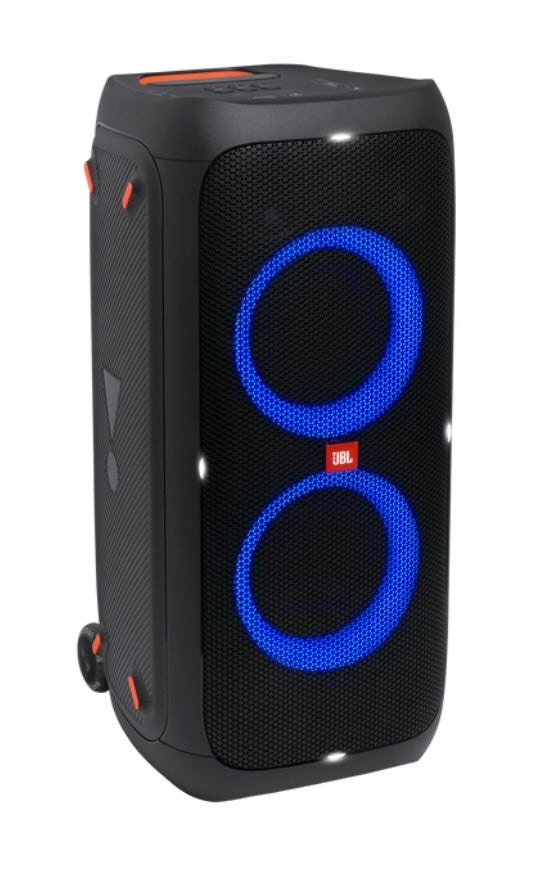 Musik- & Lichtanlage mieten für ca. 25 Gäste – JBL PartyBox 310, Lichteffekt & Nebelmaschine
