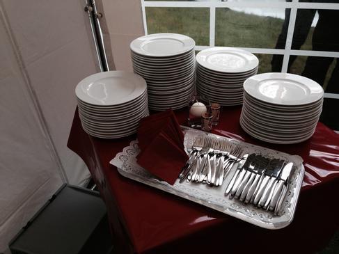 BBQ-Komplettset mieten für 50–60 Gäste – Gasgrill, Geschirr & Besteck all inkl. – 2
