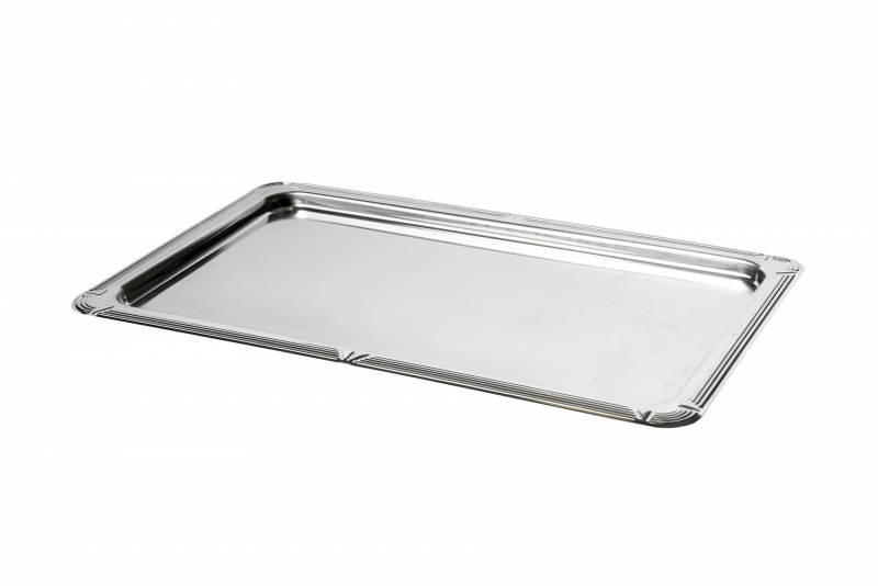 Buffetplatte RVS 1/1 GN mit Zierrand mieten