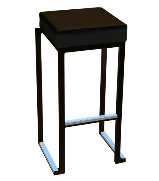 Barhocker KUBIX, schwarz mieten