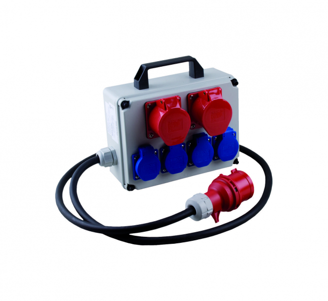 Verteilerwürfel, 400 V, CEE 32 mieten