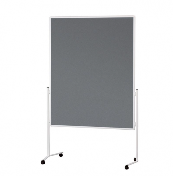 Metaplanstellwand/Moderationstafel, grau mieten