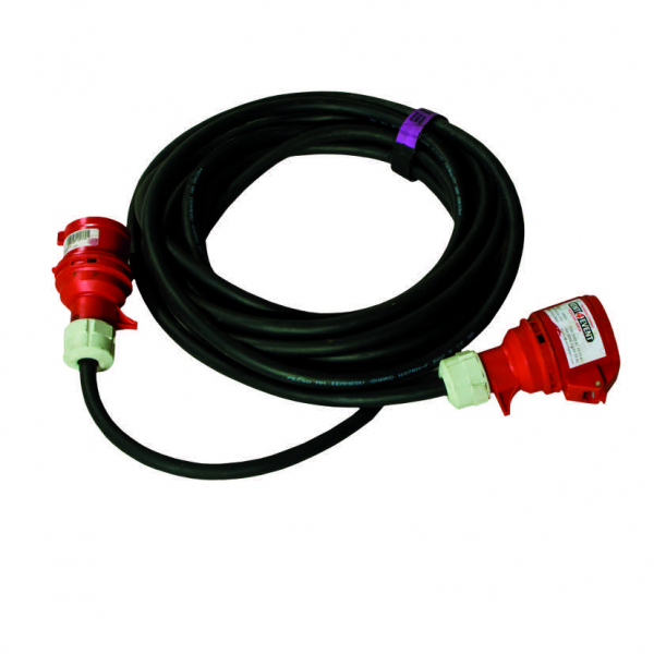 Starkstromkabel, 5 Meter, 400 V, CEE 32 mieten