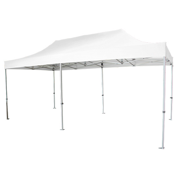 Faltpavillon, weiß, lang 300 x 600 cm mieten