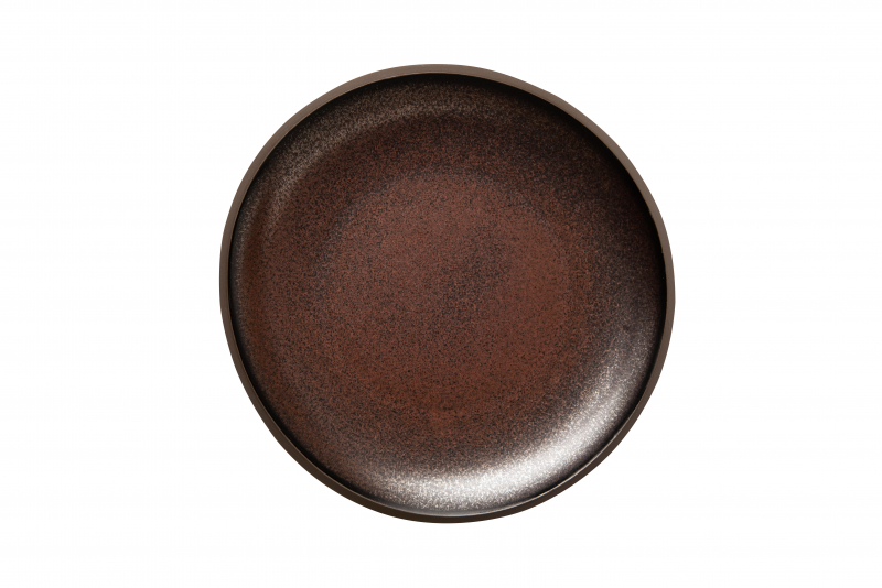 JUNTO Teller flach Ø 30 cm, bronze mieten