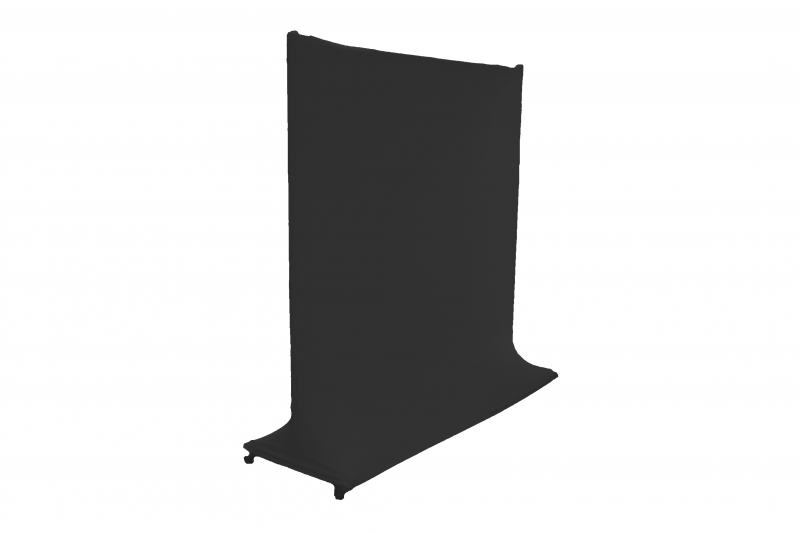 Trennwand EASY, schwarz mieten